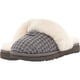 thumbnail image 1 of Zapatilla UGG Cozy para mujer, color carbón, con forro de piel de oveja, 1 of 1
