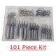 thumbnail image 2 of Plomos Reaction Tackle – Kit de 101 piezas color plateado, 2 of 7