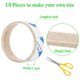 thumbnail image 5 of Tiras de Fieltro Beige Autoadhesivas para Muebles 10 Piezas 1x 15 cm Antirrayaduras de Alta Resistencia 5 mm de Grosor Protector de Piso para Silla Mecedora en Pisos de Madera, 5 of 7