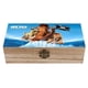 thumbnail image 1 of La Era de Hielo Caja Organizadora de Madera Rústica - Caja Decorativa Multifuncional para Escritorio, Hogar, Oficina, Joyas y Manualidades, 1 of 6