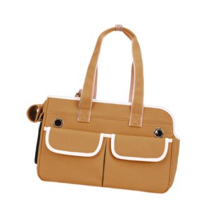Ioensy - Bolsa De Transporte Para Mascotas, Bolsa De Transporte Blanda Para Pasear Perros Pequeños, Medianos Y Gatos, Color Marrón