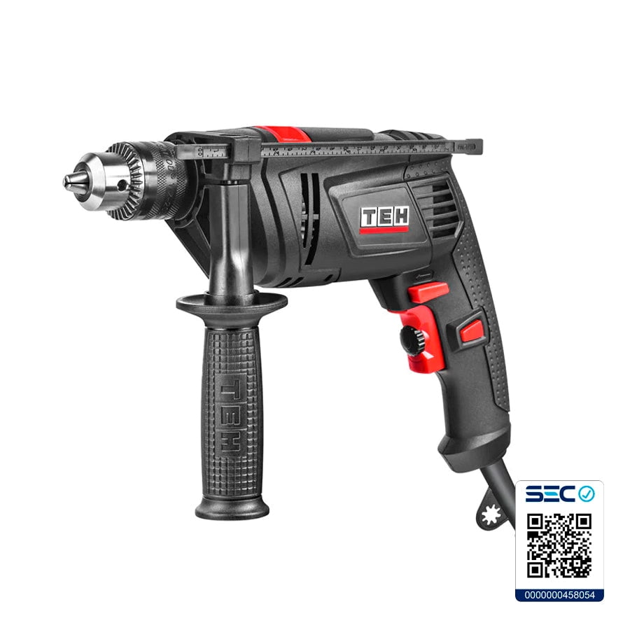 Taladro Percutor De Impacto 800w 13mm Tehtools