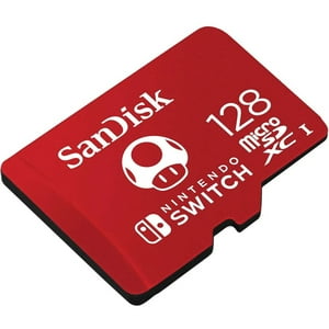 Tarjeta De Memoria Sandisk Sdsqxao-128G-Gnczn Nintendo Switch 128Gb