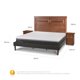 thumbnail image 3 of Cama Europea Curve Ortc Av Kg Mln S/T, 3 of 10