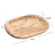 thumbnail image 2 of Cuenco Bloomingville de madera de paulownia natural tallada a mano, 2 of 7