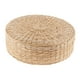 thumbnail image 1 of Cojín De Asiento Plano De Paja Tejida, Almohada De Suelo Redonda Para Patio, Chimenea, Balcón, 40cm X 10cm, 1 of 3