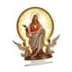 thumbnail image 3 of 2d Jesús Decoración de figura santa adorno de escritorio plano Decoración de casas religiosas para el hogar para el escritorio del escritorio salón de Jesús y 2 ángeles, 3 of 5