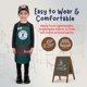 thumbnail image 3 of Disfraz de barista Dress Up America para niños con delantal y gorra, 3 of 6