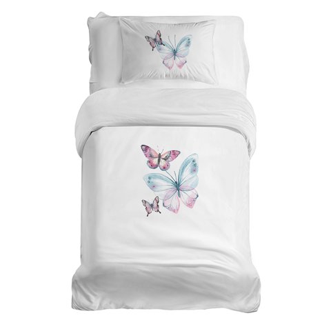 Tuyo Print - Cubreplumón Transición Mariposas