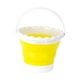 thumbnail image 4 of Pincel Lavadora Cubo Portátil Plegable 2600ml Para Dibujar Al Aire Libre Amarillo, 4 of 5