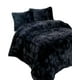 thumbnail image 2 of Plumon Peludo 2 Plazas Negro Jaspeado, 2 of 3