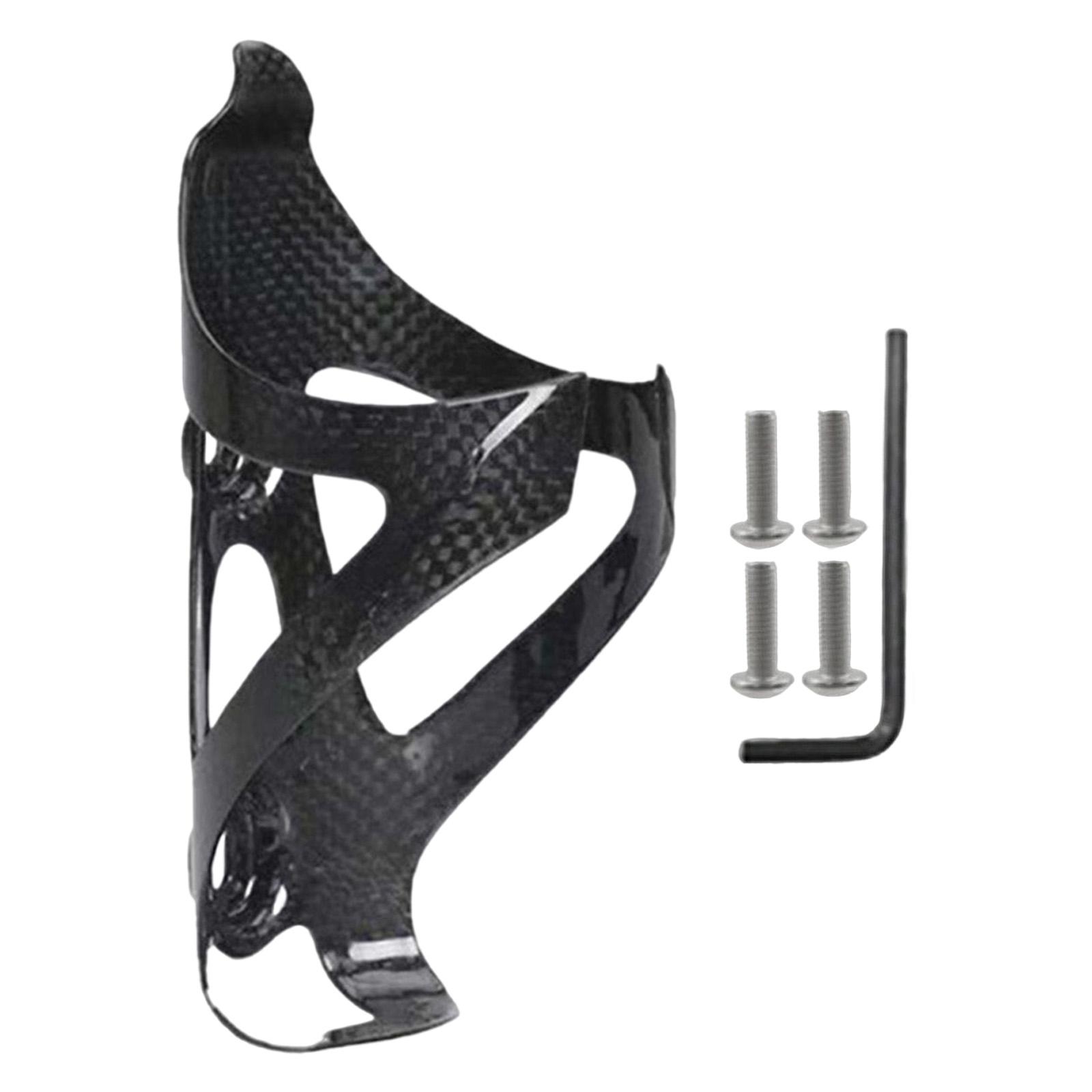 Magideal - Soporte Para Botella Fibra De Carbono Para , Portavasos Para Hervidor Ua, Ligero, Fácil Instalación, Jaula Para Botella , Brillante