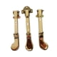thumbnail image 1 of Pedales De Piano Verticales De 3 Piezas, Dorados, Para Accesorios De Instrumentos Musicales, Ejercicio, 2 Agujeros, 1 of 5