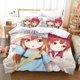 thumbnail image 1 of Girls Bedding Set Cells at Work Duvet Cover PillowcaseComforter Cover Set3 Piece Bed Linen Set for Teens Boys Bed Sheets, 1 of 5