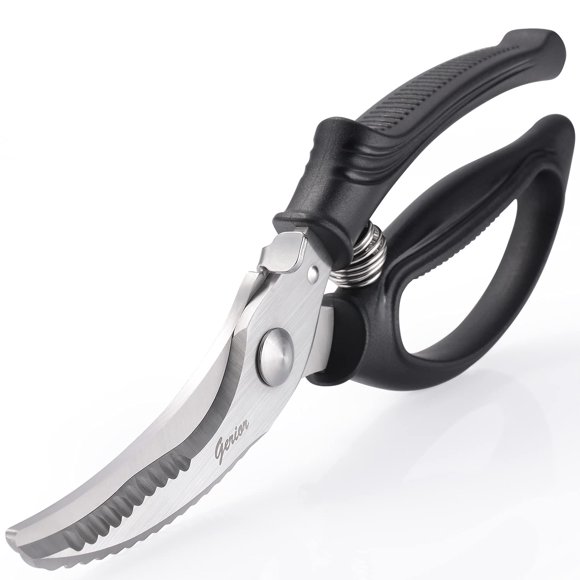 Tijeras de cocina Gerior para aves de corral, resistentes, de acero inoxidable