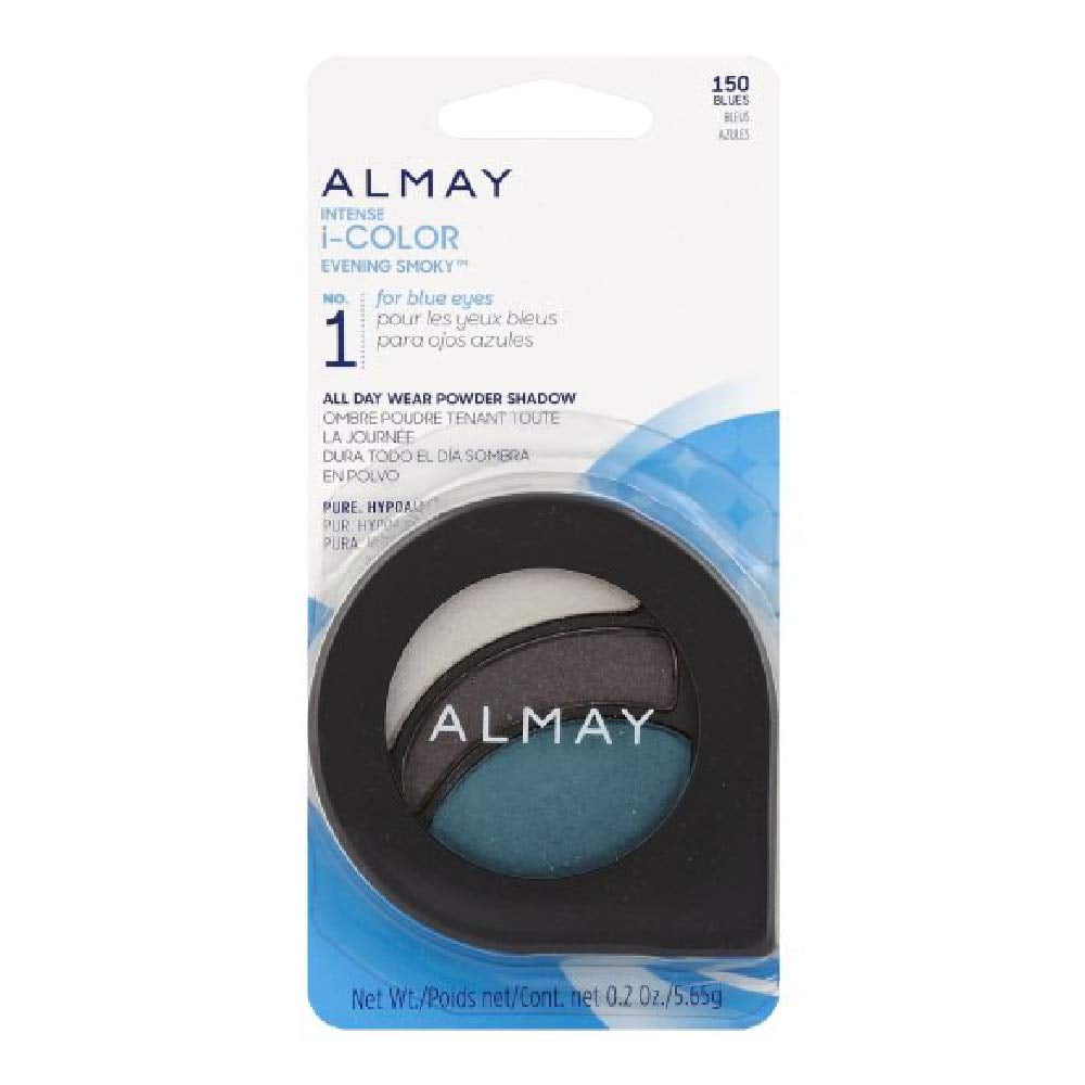 Paleta De Sombras De Ojos Almay Intense I-color Evening Smoky Blues