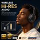 thumbnail image 2 of Auriculares 1Mii E700 Inalámbricos ANC LDAC Hi‑Res Negro, 2 of 9