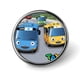 thumbnail image 1 of Tayo, el pequeño autobús-Theme Round Button Badge: Premium Metal Construction, Ideal for High-End Events 2.8 cm, 1 of 6