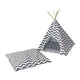 thumbnail image 2 of Tipi Para Mascotas, Casa Para Perros Pequeños, Tienda Para Gatos, Cama, Alfombrilla, Cojín, Perrera Para Cachorros En Interiores, 2 of 5