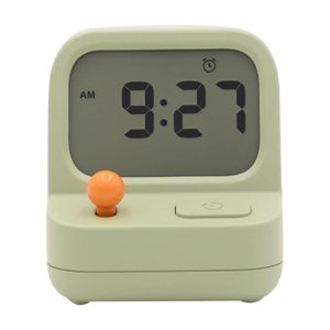 Magideal - Despertadores Novedad Reloj De Escritorio Volumen Ajustable Silent Snooze Visualización Multifuncional Hora, Fecha Reloj De Mesa Para Niños Niño Niña
