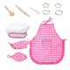 thumbnail image 3 of 11pcs Kitchen Pretend Play Toys Con Utensilios De Cocina, Conjunto De Sombreros De Chef, 3 of 3