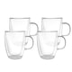 thumbnail image 1 of Set 4 Tazas de Vidrio Doble Pared 350 ml Simplit, 1 of 8