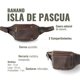 thumbnail image 5 of Banano de Cuero Unisex Isla de Pascua OLKI - Café Oscuro, 5 of 5