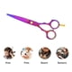 thumbnail image 4 of Juego de tijeras para cortar el cabello de 5,5 pulgadas, tijeras para entresacar y texturizar el cabello para peluquería o uso doméstico., 4 of 5