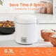 thumbnail image 3 of Hervidor de arroz Macook, pequeño, 300 ml, 1 a 3 tazas, cocido en blanco caliente, 3 of 3