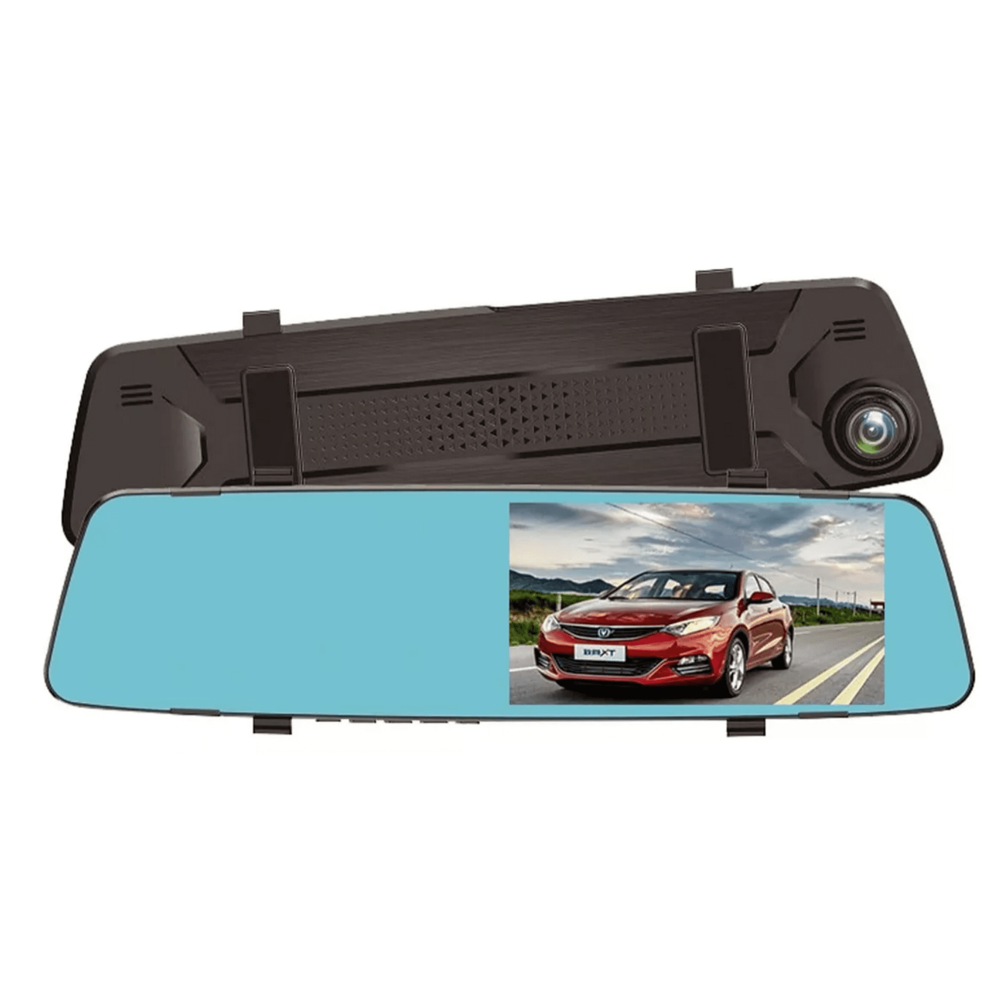 Espejo Dashcam Lente Frontal Y Trasero Scytek