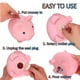 thumbnail image 2 of La Caja De Ahorros, La Forma De Un Cerdito Lindo, Duradera, La Caja De Ahorros Para Niños Y Niñas, La Primera Caja De Ahorros Para Niños, 2 of 4