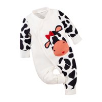 Magideal - Mameluco Para Bebé, De Dibujos Animados Para Recién Nacido, Mono De Manga Larga Para Bebés, Pelele Para Vacaciones, Uso Diario, Foto, Reunión F 1 A 3 Meses