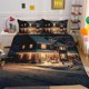 thumbnail image 1 of Christmas Tree Gifts Santa Claus Quilt Duvet Cover Set Bedspread Super 3-Piece Bedding Set, 1 of 5