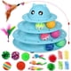 thumbnail image 1 of Juego De 20 Tocadiscos Cat Roller Toy De 3 Niveles, 1 of 6