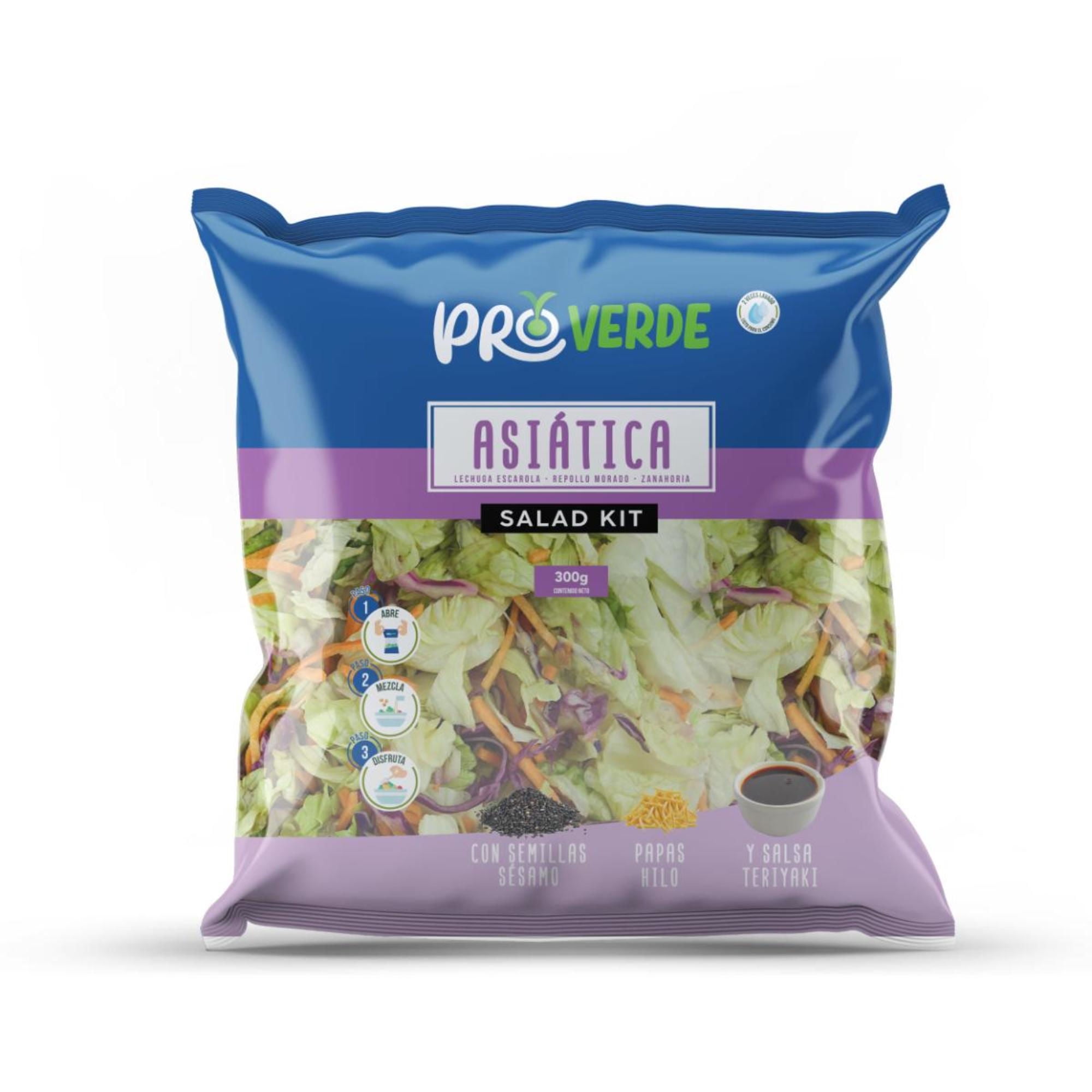 Ensalada Salad Kit Asiática Bolsa 300 g
