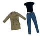 thumbnail image 1 of Ropa De Muñeca Escala 1/6 Figura Femenina Ropa De Muñeca Para Regalo 12 "figura De Acción Caqui, 1 of 5