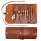 thumbnail image 1 of Bolsa de herramienta de cuero Roll Up, 10 ranuras Heavy Duty Tool Roll Bag Organizer, Bolsa de herramienta Roll Up, Bolsas de rollo de envoltura de herramienta portátiles para viajes, Bolsa, 1 of 3