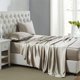 thumbnail image 1 of Juego de Ropa de Cama Lanest Housing Queen Satín Refrescante Taupe, 1 of 8
