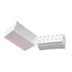 thumbnail image 2 of Caja De Almacenamiento Plegable Con Soporte Para Puntas De U?as, 12 Agujeros Para Decoración De U?as En El Hogar, Color Blanco, 2 of 5