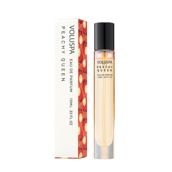 Perfume Voluspa Peachy Queen Eau de Parfum para mujer, 10 ml