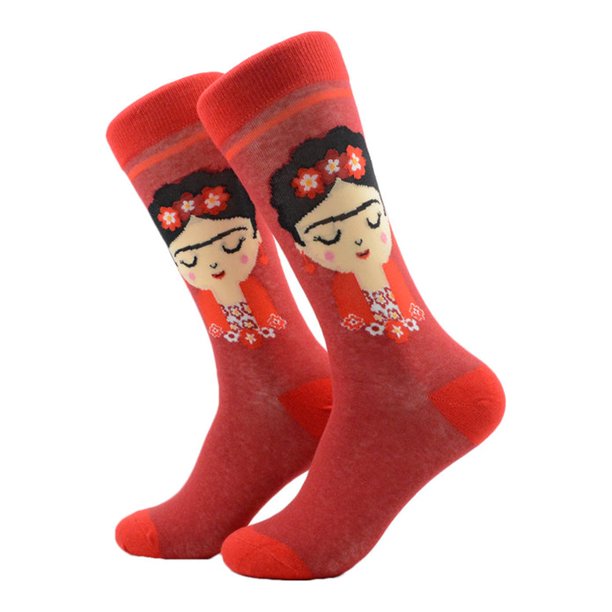 Calcetines Mujer FRIDA Algodón Estampado