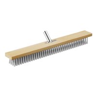 Magideal - Cepillo Para Fregar El Suelo, Cepillo De Alambre, Cepillo Para Lechada Resistente, Cepillo Para Limpiar El Suelo, Escoba De Empuje Para Baño De Ducha, 50Cm