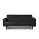 thumbnail image 1 of Sofa Salerno 3 C Pu Negro, 1 of 4
