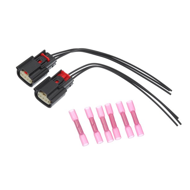 2 Piezas Conector de Bobina de Encendido Arnés de Cola de Cerdo 9U2Z14S411EA para Ford V8 V6 Flex para Lincoln