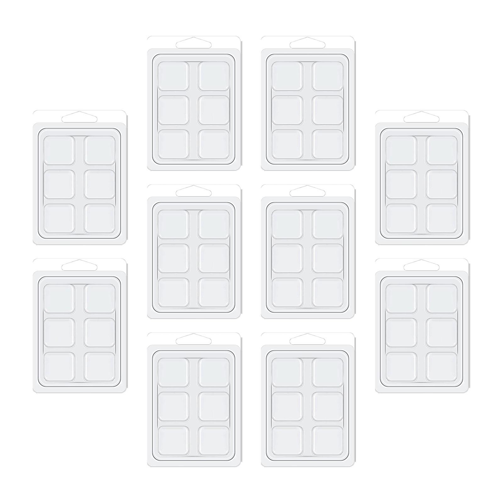 Magideal - 100 Uds. Modelos De Carcasa De Fusión De Velas, Fabricación De Velas, Contenedor De Velas, Chocolates Artesanales, Modelo De Fundición Resistente, Tra Cuadrado