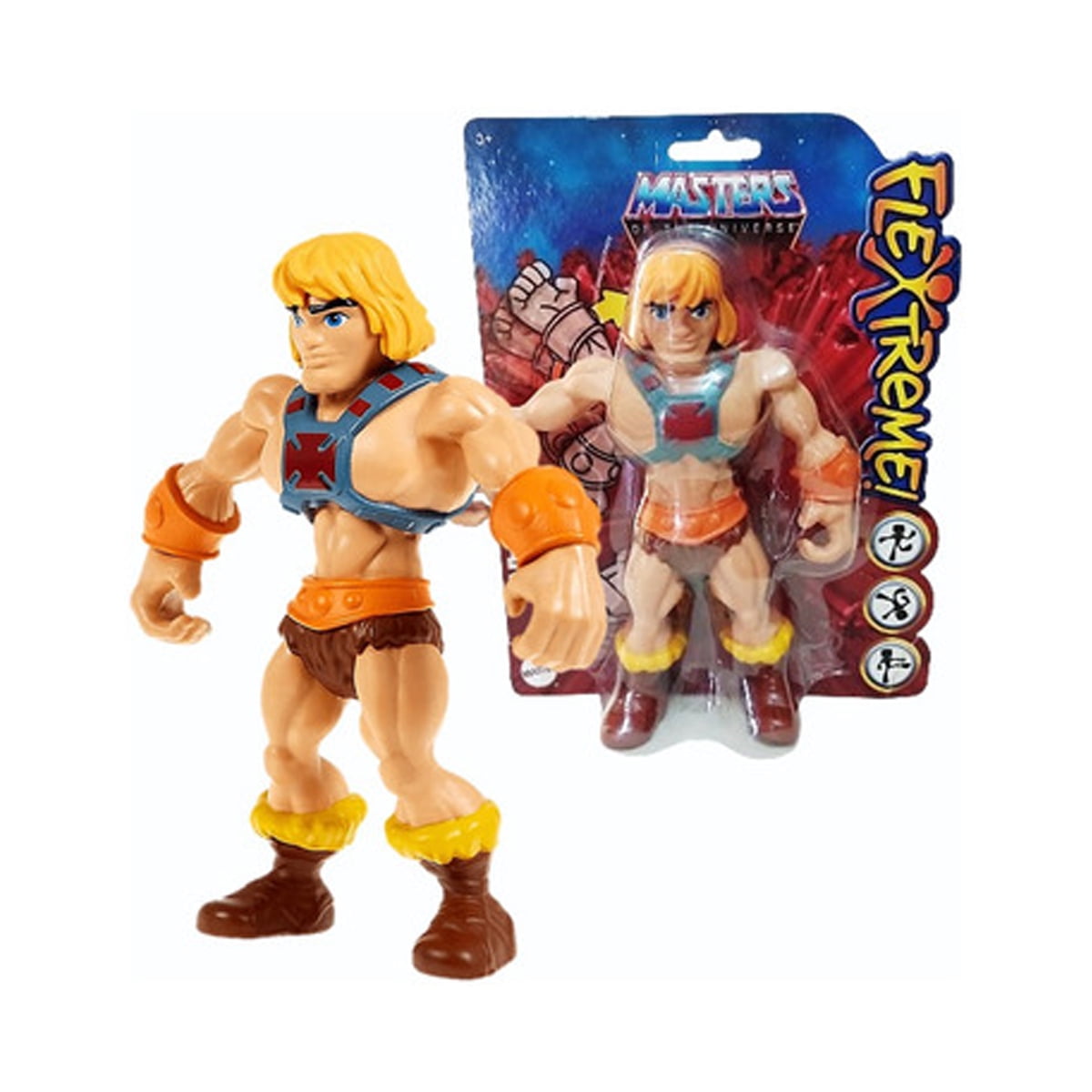 Motu - Master Of The Universe Flextreme He Man 10cm
