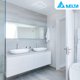thumbnail image 5 of Ventilador extractor eléctrico Breez Radiance 80 CFM con calefactor para baño, 5 of 9