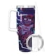 thumbnail image 3 of Hotel Hazbin Vaso aislado de acero inoxidable con asa, diseño temático, regalo para familia, amigos y fans; incluye pajita y encaja en el portavasos estándar, 40 oz, 3 of 6