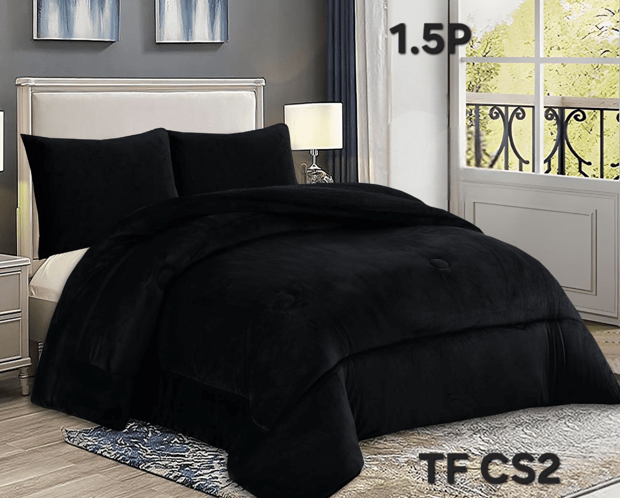 Todostore - Cobertor De Invierno Plush Liso Plaza Y Media