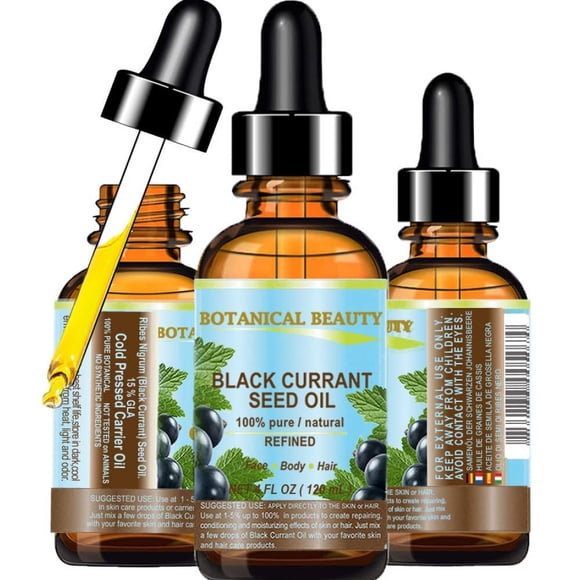Aceite de Semilla de Grosella Negra Botanical Beauty 120 ml